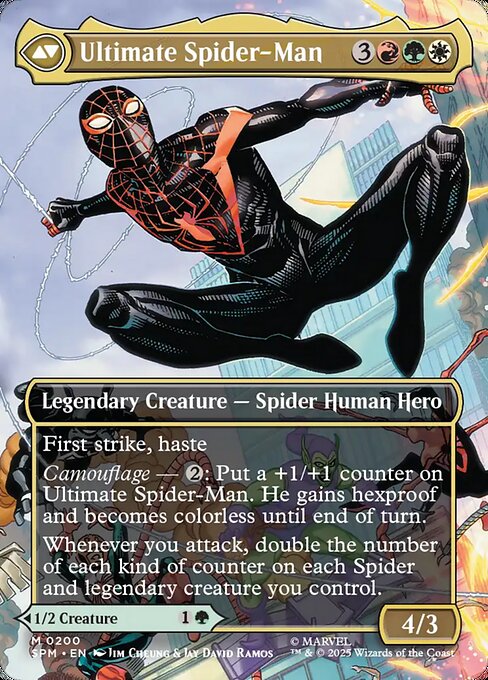 Miles Morales // Ultimate Spider-Man - Verso