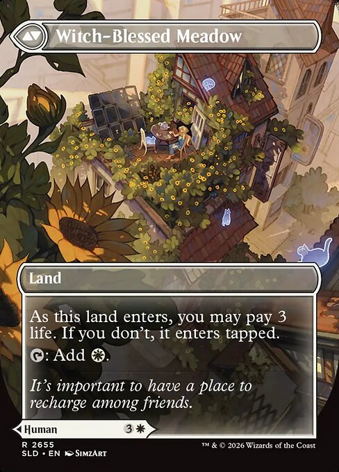 Witch Enchanter // Witch-Blessed Meadow - Verso