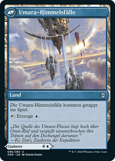 Umara Wizard // Umara Skyfalls - Verso
