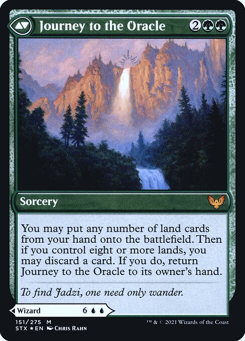 Jadzi, Oracle of Arcavios // Journey to the Oracle - Verso
