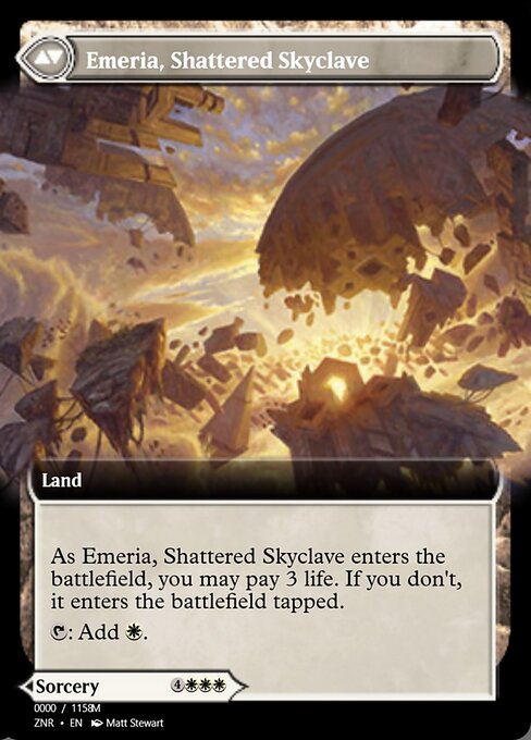 Emeria's Call // Emeria, Shattered Skyclave - Verso