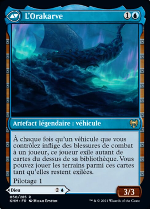 Cosima, God of the Voyage // The Omenkeel - Verso