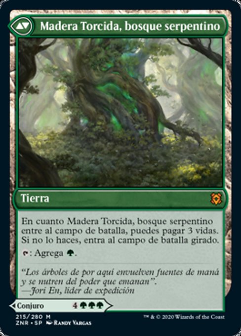 Turntimber Symbiosis // Turntimber, Serpentine Wood - Verso