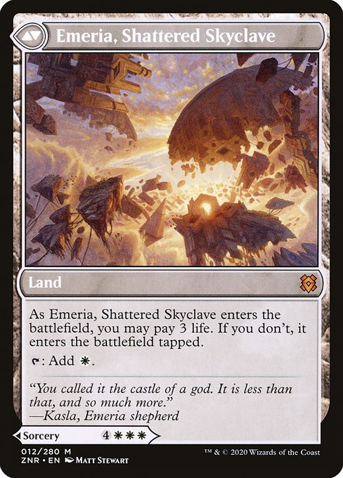Emeria's Call // Emeria, Shattered Skyclave - Verso