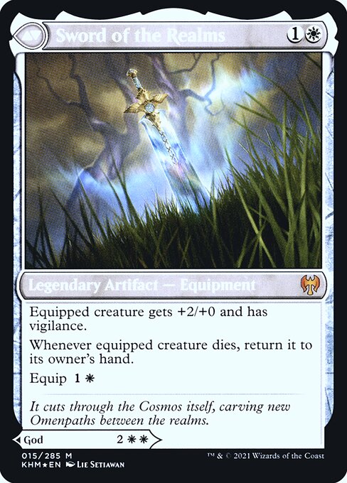 Halvar, God of Battle // Sword of the Realms - Verso