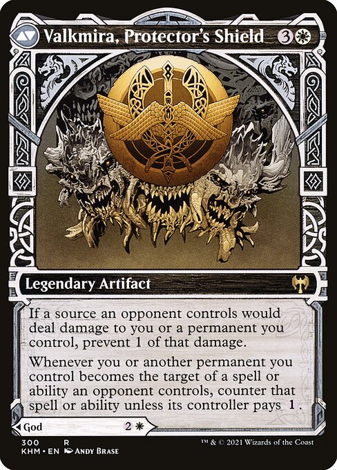 Reidane, God of the Worthy // Valkmira, Protector's Shield - Verso