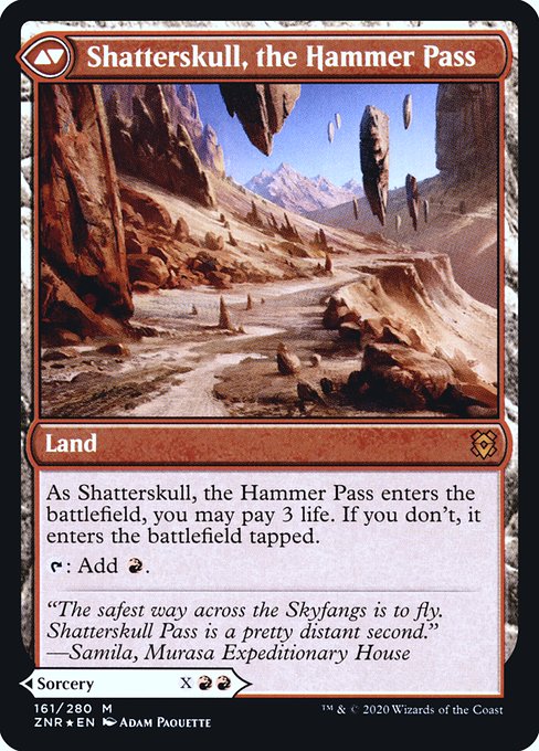 Shatterskull Smashing // Shatterskull, the Hammer Pass - Verso