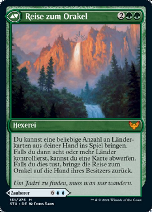 Jadzi, Oracle of Arcavios // Journey to the Oracle - Verso