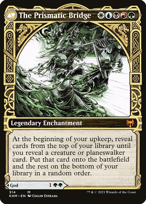 Esika, God of the Tree // The Prismatic Bridge - Verso