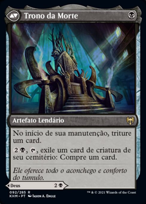 Egon, God of Death // Throne of Death - Verso
