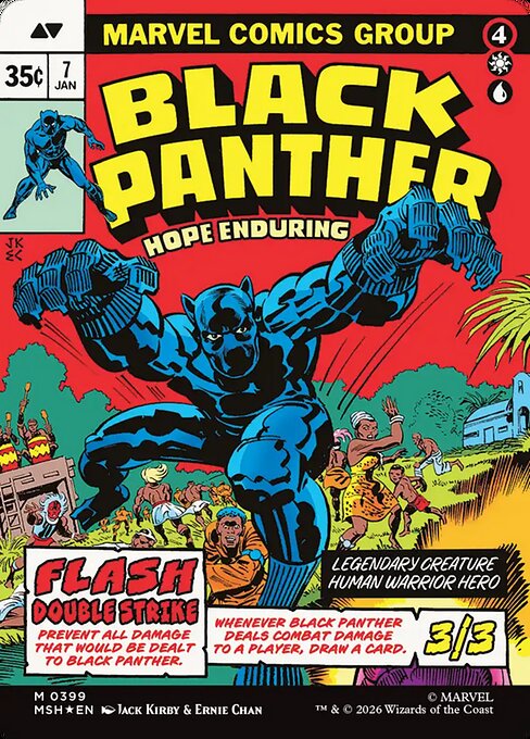 King T'Challa // Black Panther, Hope Enduring - Verso
