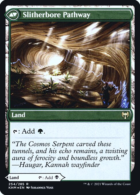 Darkbore Pathway // Slitherbore Pathway - Verso