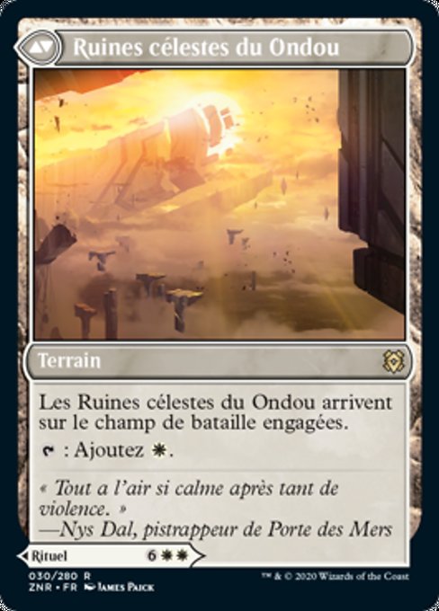 Ondu Inversion // Ondu Skyruins - Verso
