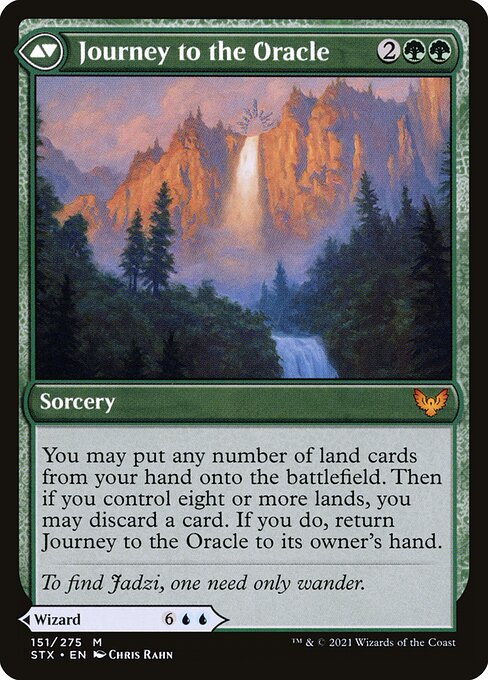 Jadzi, Oracle of Arcavios // Journey to the Oracle - Verso