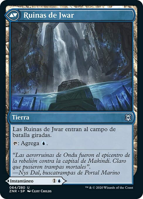 Jwari Disruption // Jwari Ruins - Verso