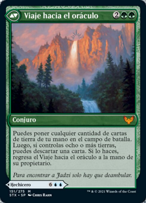Jadzi, Oracle of Arcavios // Journey to the Oracle - Verso