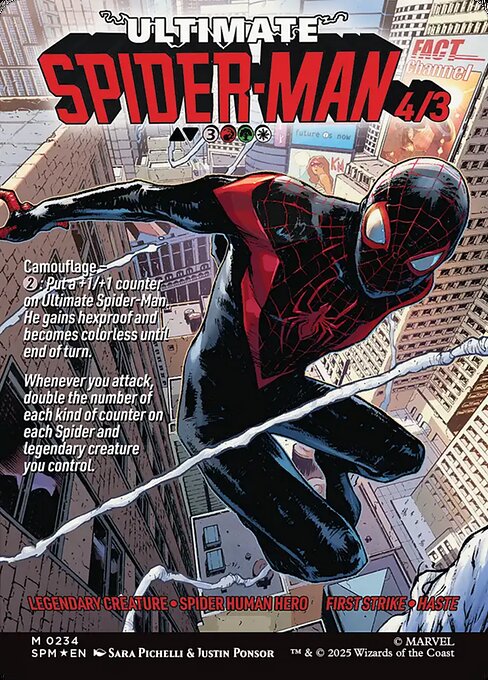 Miles Morales // Ultimate Spider-Man - Verso