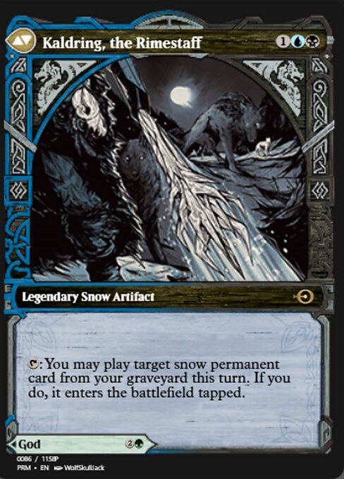 Jorn, God of Winter // Kaldring, the Rimestaff - Verso