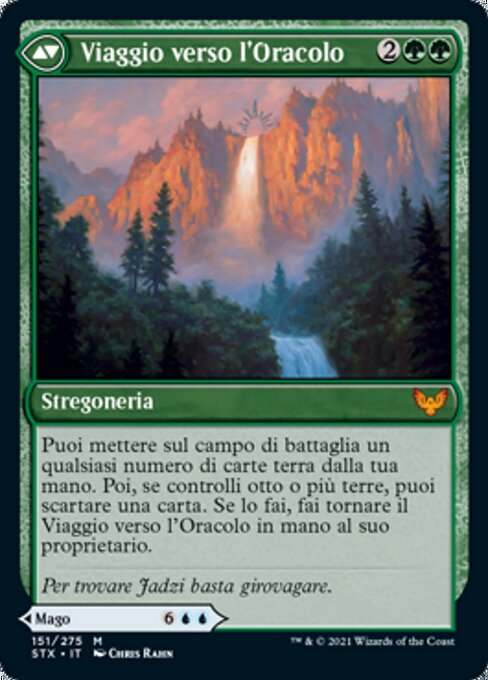 Jadzi, Oracle of Arcavios // Journey to the Oracle - Verso
