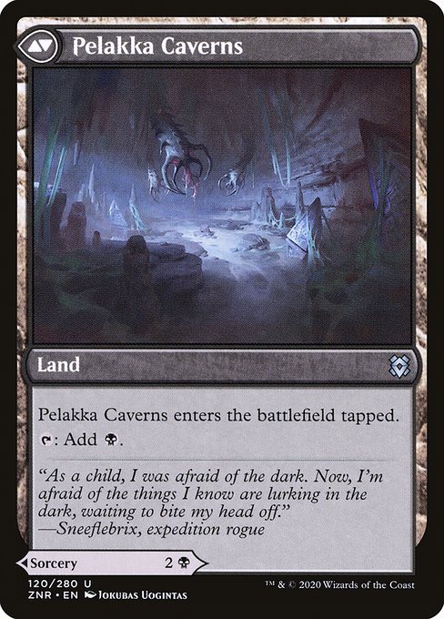 Pelakka Predation // Pelakka Caverns - Verso