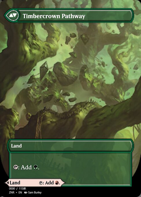 Cragcrown Pathway // Timbercrown Pathway - Verso