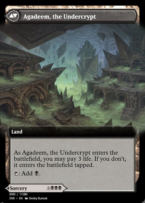 Agadeem's Awakening // Agadeem, the Undercrypt - Verso