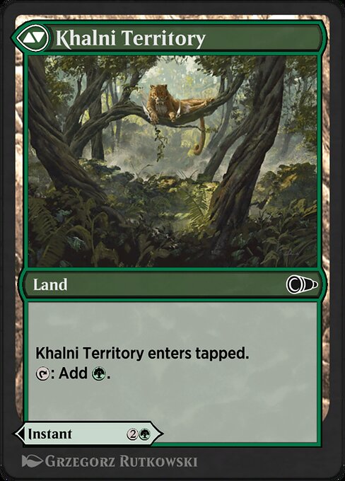 Khalni Ambush // Khalni Territory - Verso
