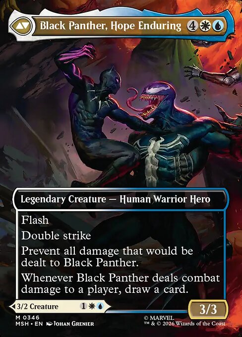 King T'Challa // Black Panther, Hope Enduring - Verso