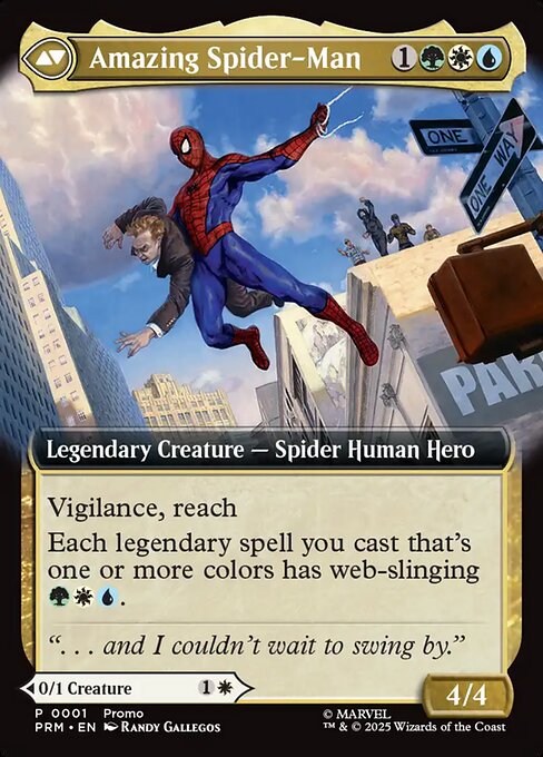Peter Parker // Amazing Spider-Man - Verso