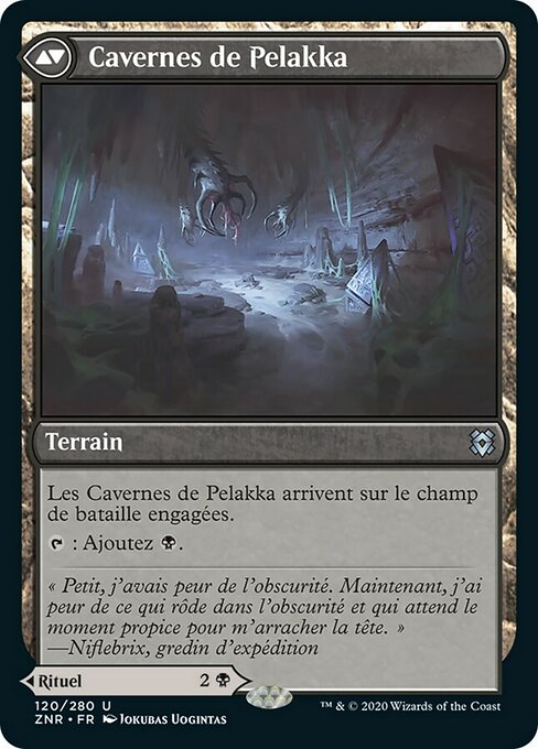 Pelakka Predation // Pelakka Caverns - Verso