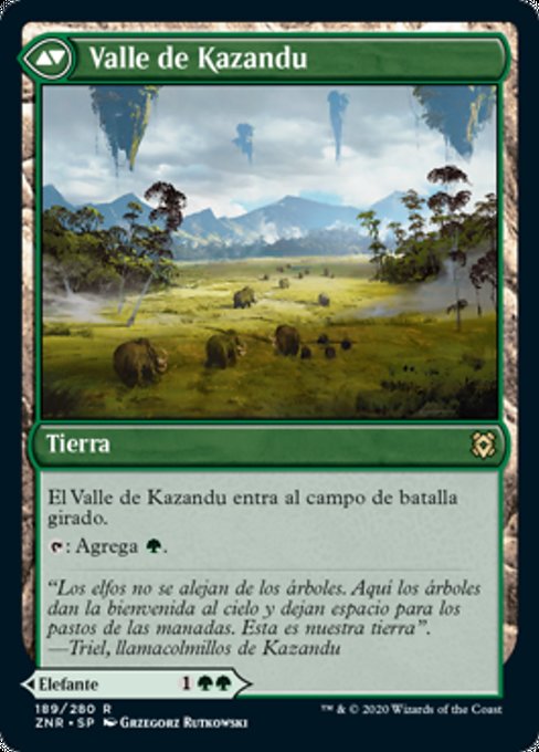 Kazandu Mammoth // Kazandu Valley - Verso
