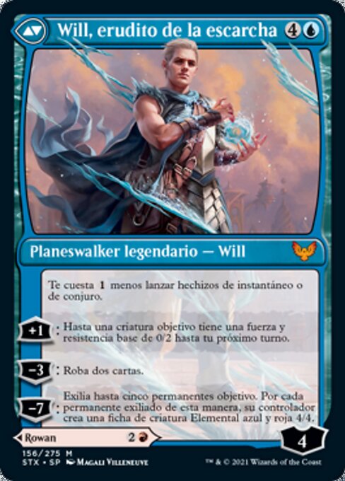 Rowan, Scholar of Sparks // Will, Scholar of Frost - Verso