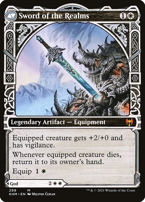 Halvar, God of Battle // Sword of the Realms - Verso