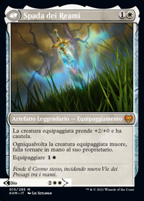 Halvar, God of Battle // Sword of the Realms - Verso
