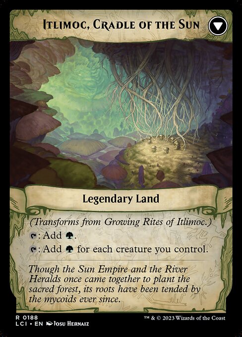 Growing Rites of Itlimoc // Itlimoc, Cradle of the Sun - Verso