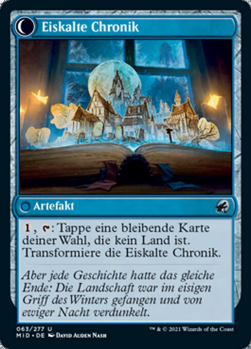Mysterious Tome // Chilling Chronicle - Verso