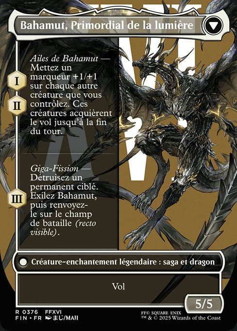 Dion, Bahamut's Dominant // Bahamut, Warden of Light - Verso