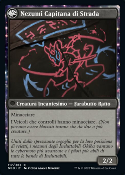 Okiba Reckoner Raid // Nezumi Road Captain - Verso