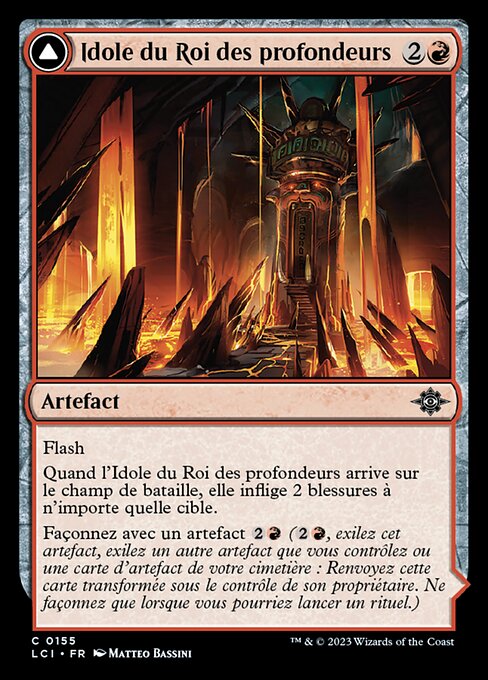 Idol of the Deep King // Sovereign's Macuahuitl