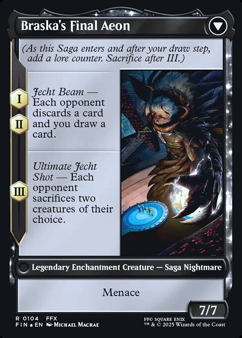 Jecht, Reluctant Guardian // Braska's Final Aeon - Verso