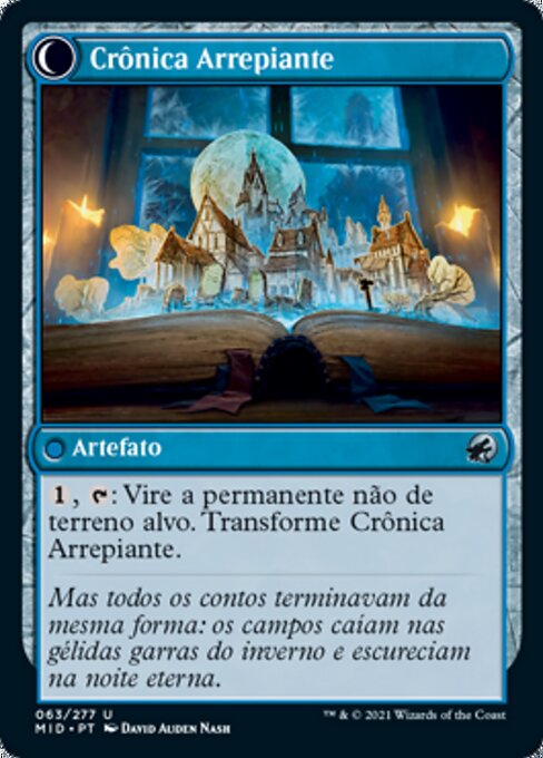 Mysterious Tome // Chilling Chronicle - Verso