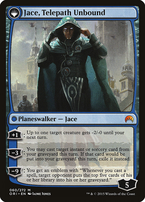 Jace, Vryn's Prodigy // Jace, Telepath Unbound - Verso