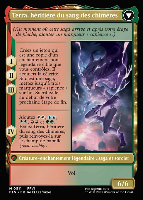 Terra, Magical Adept // Esper Terra - Verso