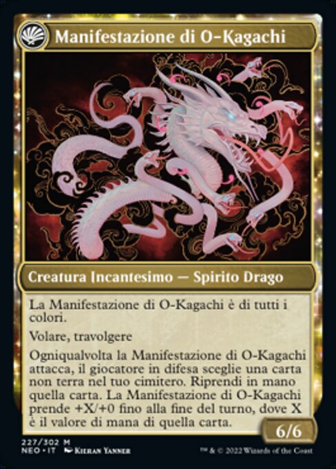 The Kami War // O-Kagachi Made Manifest - Verso