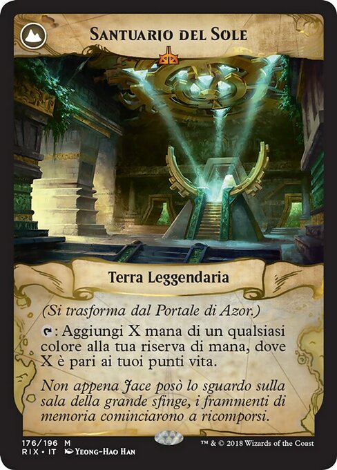 Azor's Gateway // Sanctum of the Sun - Verso