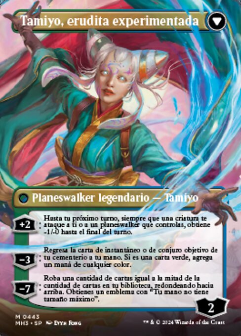 Tamiyo, Inquisitive Student // Tamiyo, Seasoned Scholar - Verso