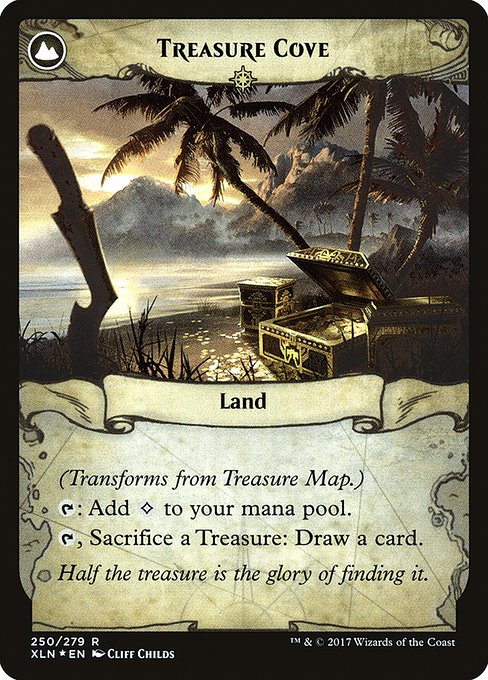 Treasure Map // Treasure Cove - Verso