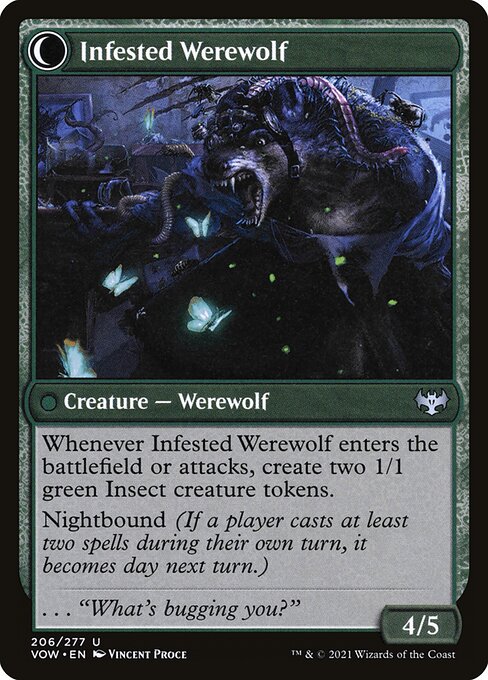Infestation Expert // Infested Werewolf - Verso