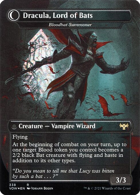 Voldaren Bloodcaster // Bloodbat Summoner - Verso
