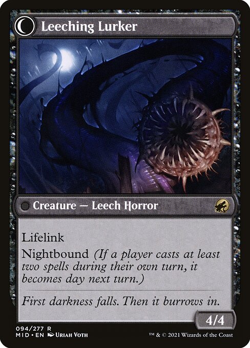 Curse of Leeches // Leeching Lurker - Verso